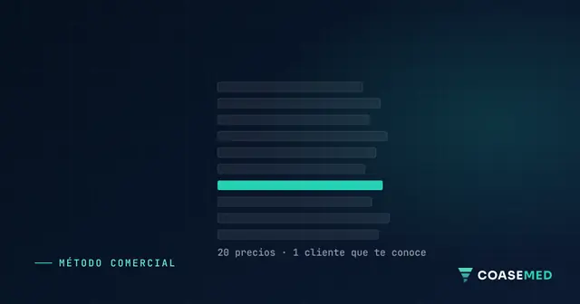 Diez barras de precios casi iguales y una destacada en verde: el cliente que ya conoce a su mediador
